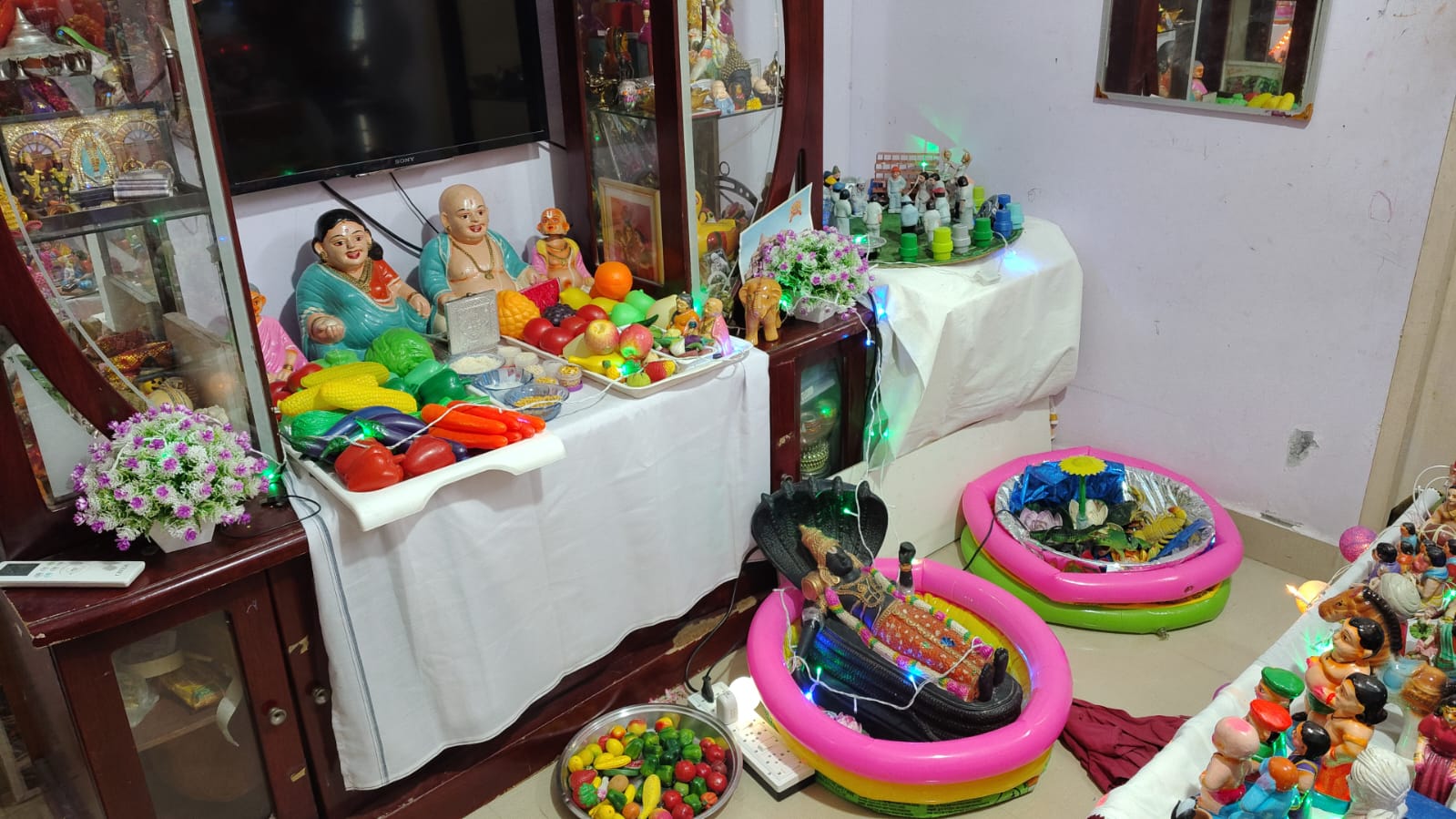 Usha Nagarajan இல்லத்துக் கொலு, Chennai, polachery - படம் 5