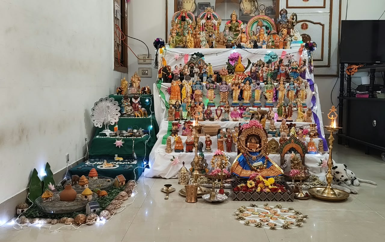 S.Kamatchi கொலு, Coimbatore district