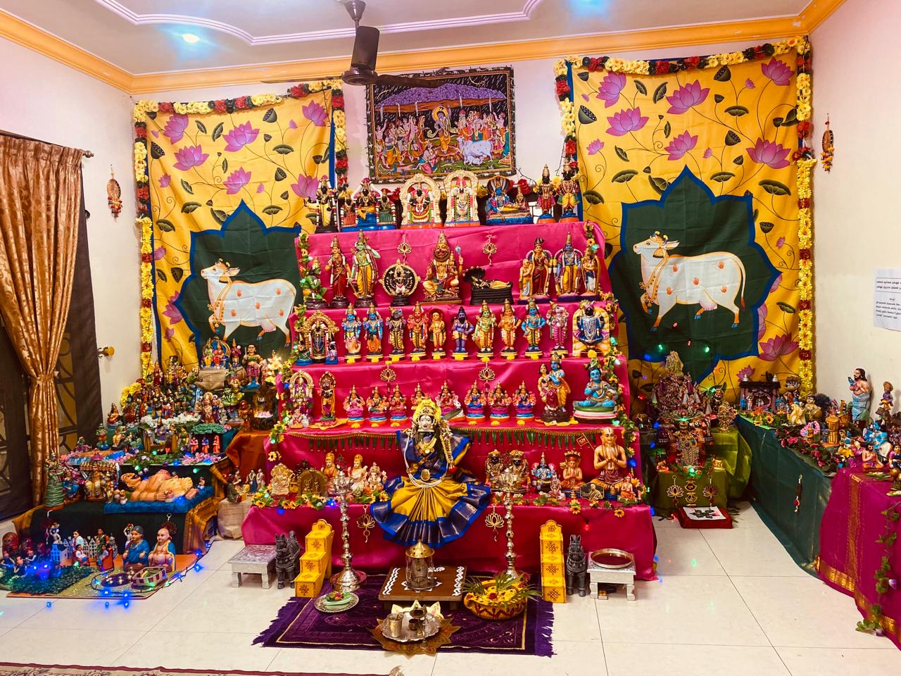 Padmapriya Asokan கொலு, Pondicherry Lawspet