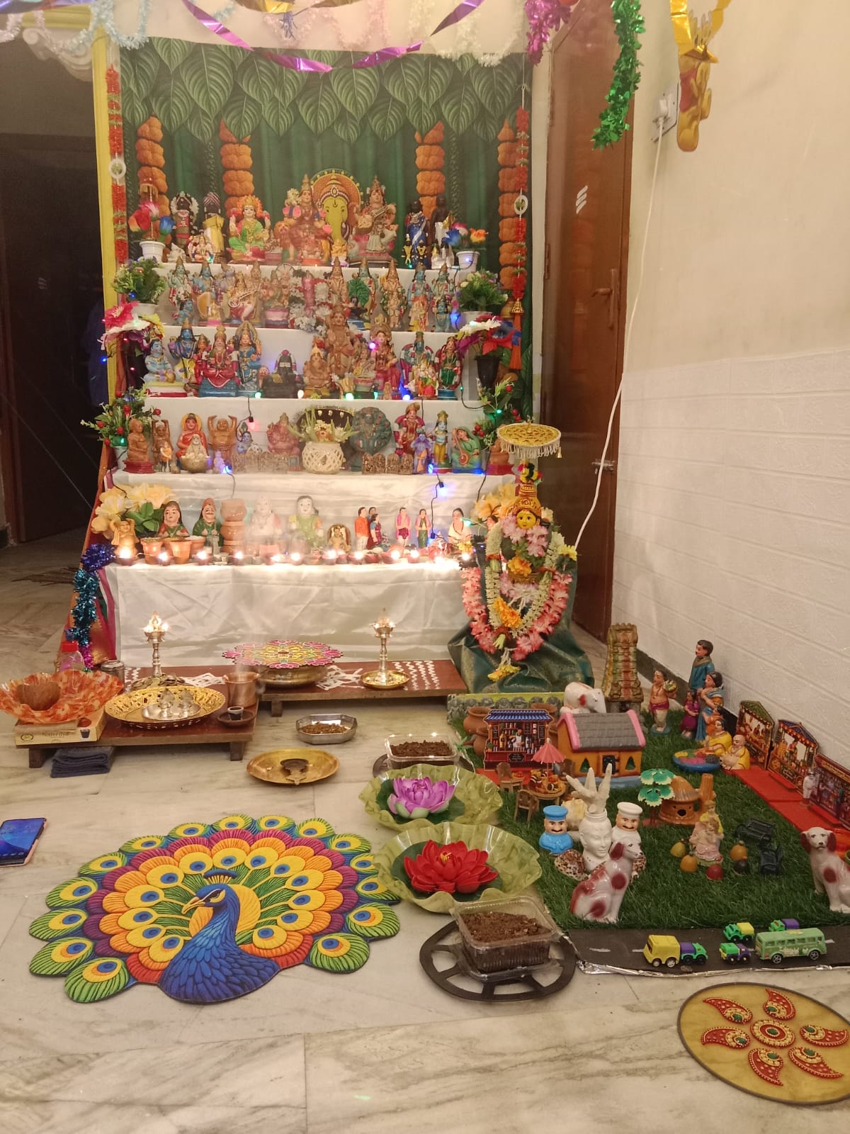 Vijayalakshmi கொலு, Salem