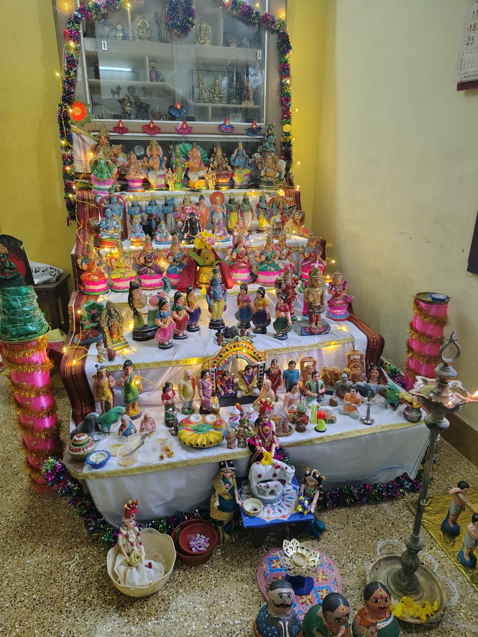 S AnandhaLakshmi கொலு, Sivaganga