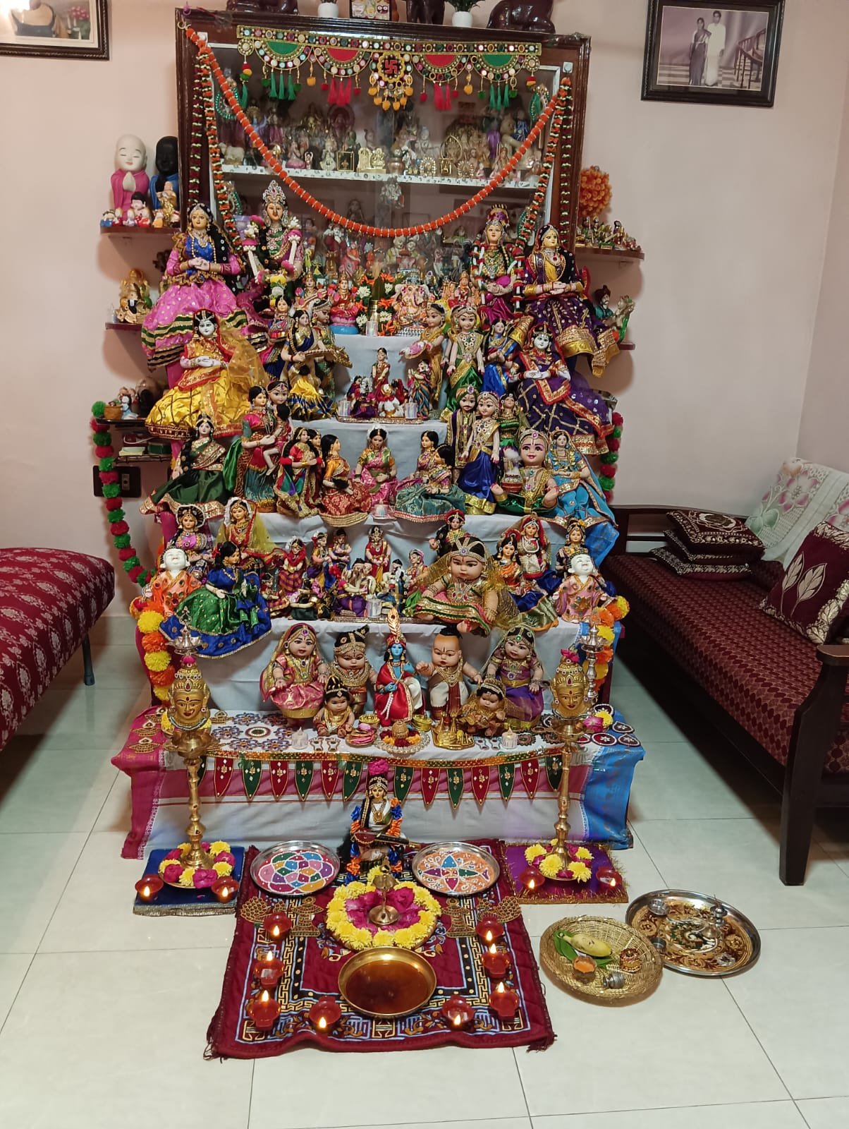 Umamaheswari vaidyanathan கொலு, Chennai / East Tambaram