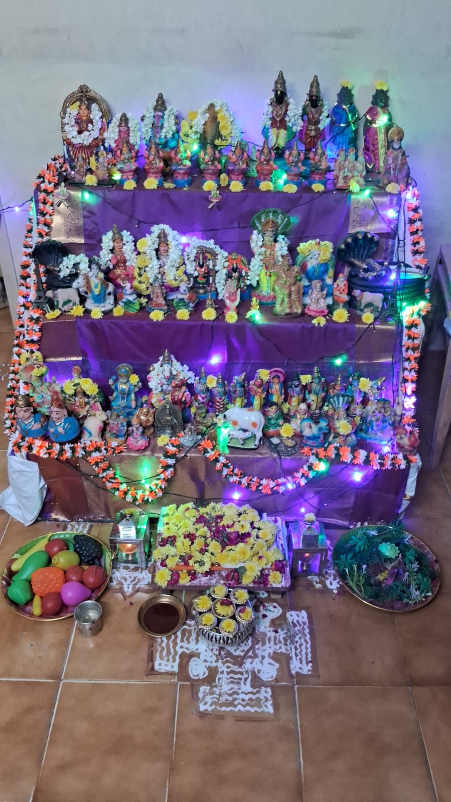 Uma Maheswari கொலு, Chennai