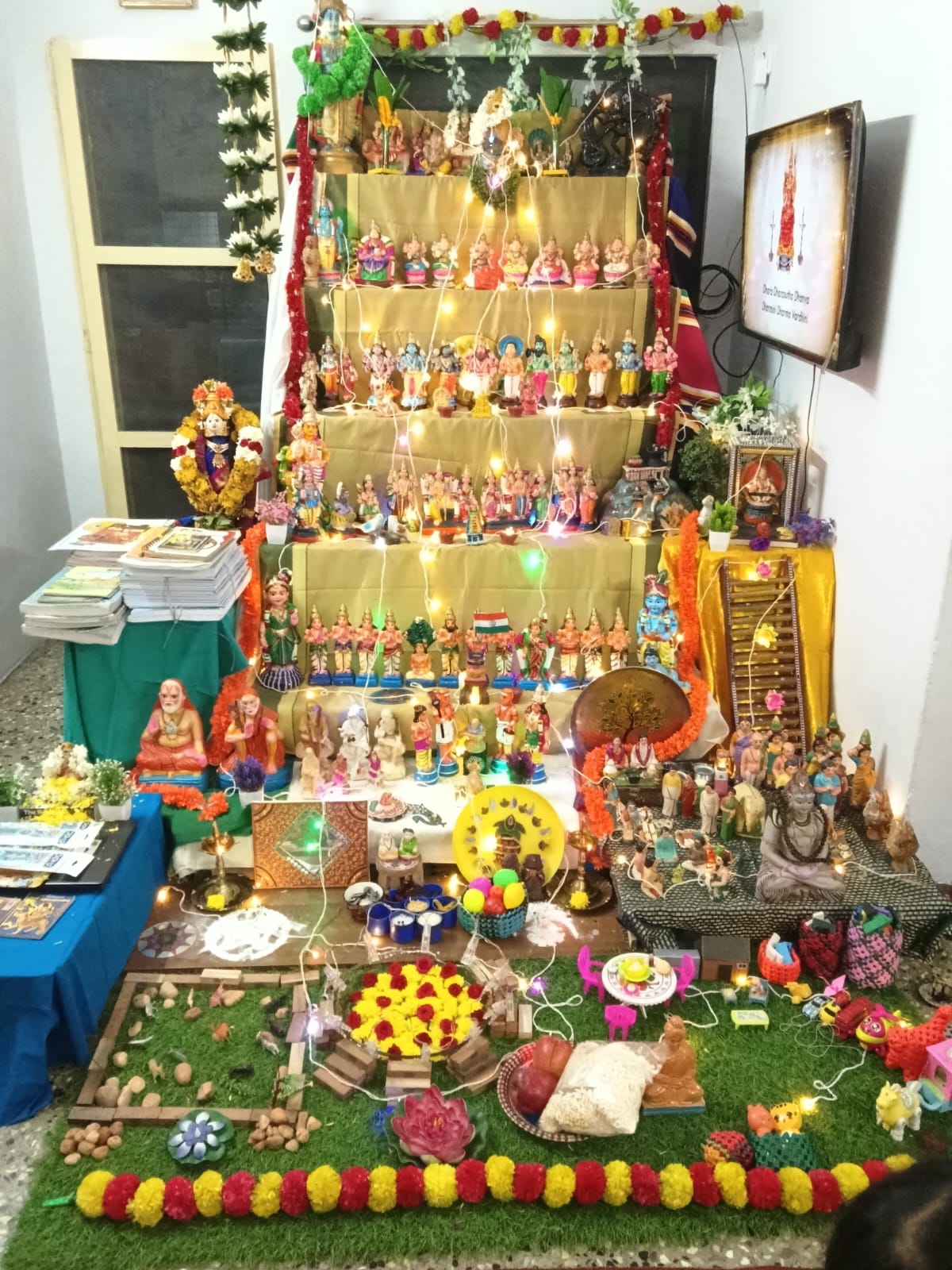 Mrs. Soundarya Manikandan கொலு, Chennai