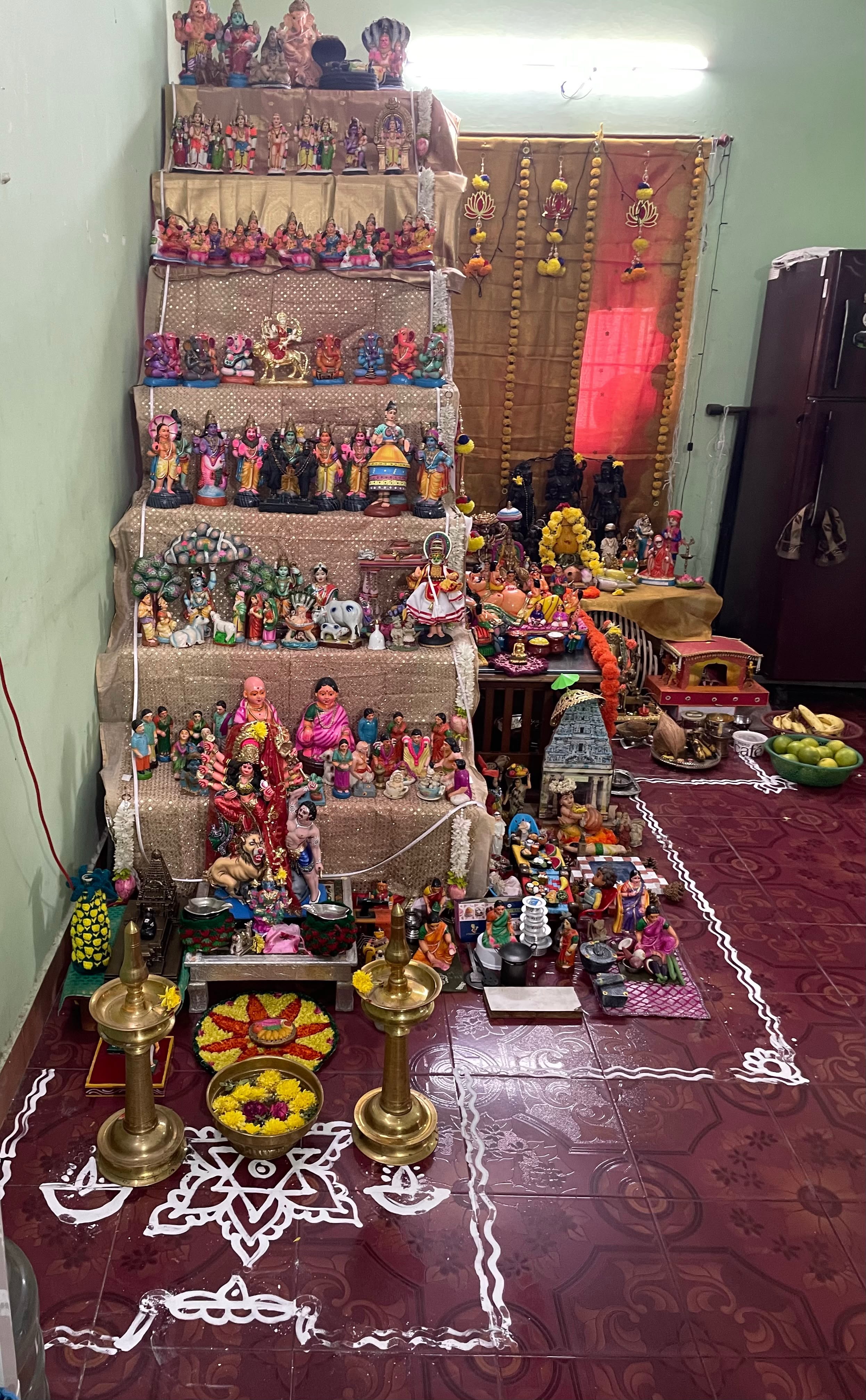 சுஶ்ரீ(எழுத்தாளர்) கொலு, சென்னை