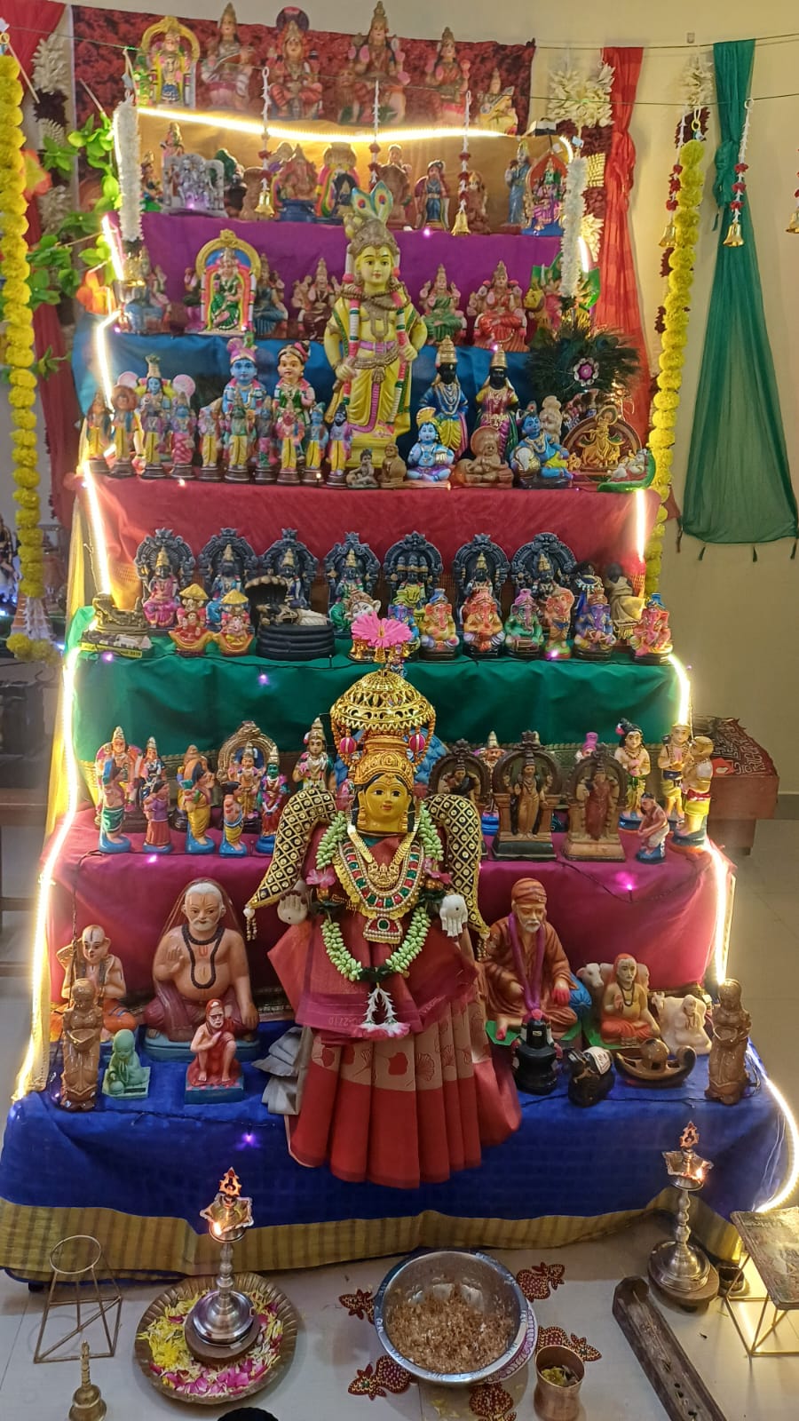 Sridevi Chandrasekar கொலு, Chennai