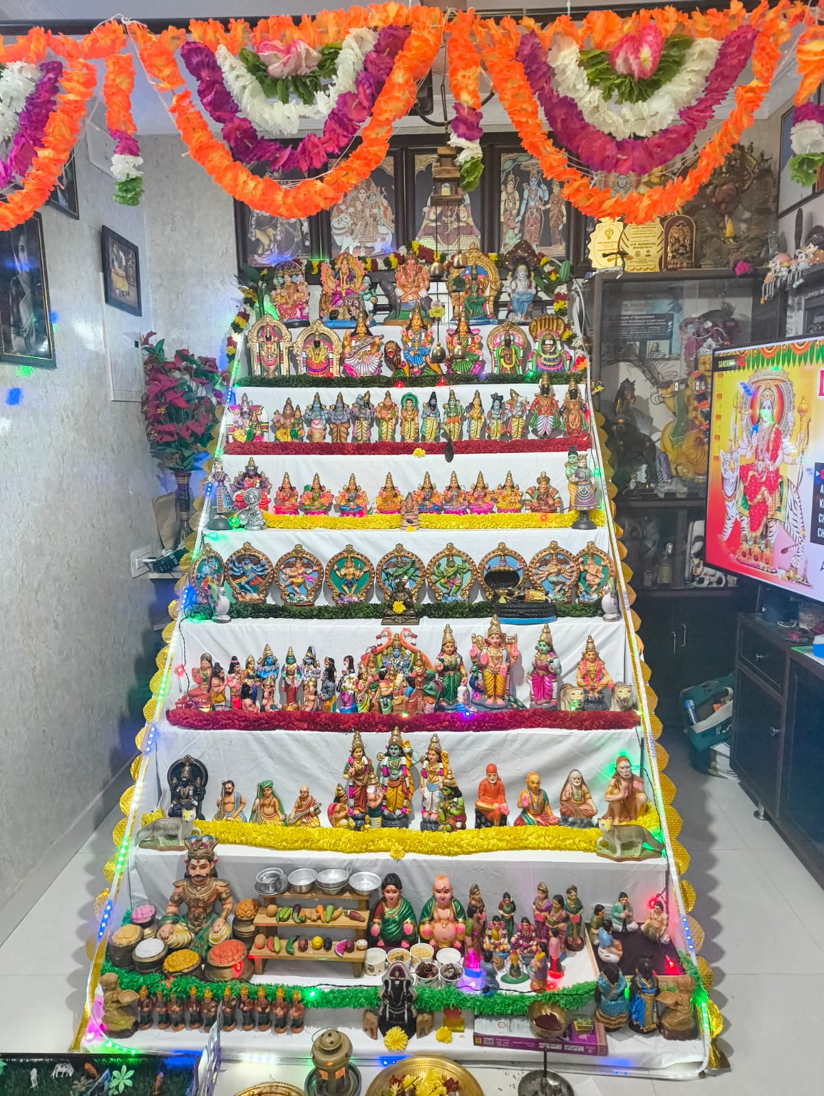 Sri Bhairavi Nrityalaya கொலு, Chennai