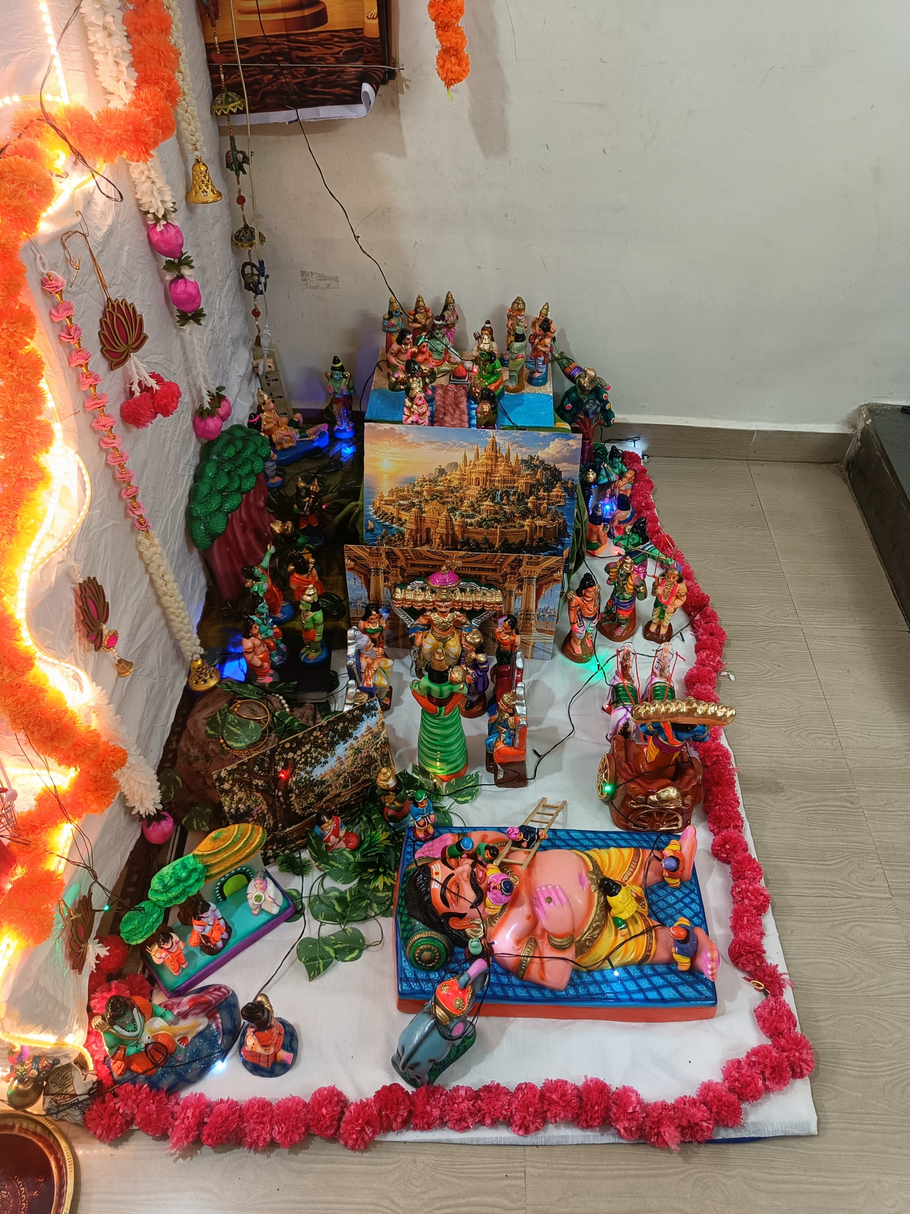Harini Vignesh and family Golu இல்லத்துக் கொலு, West Mambalam Chennai - படம் 16