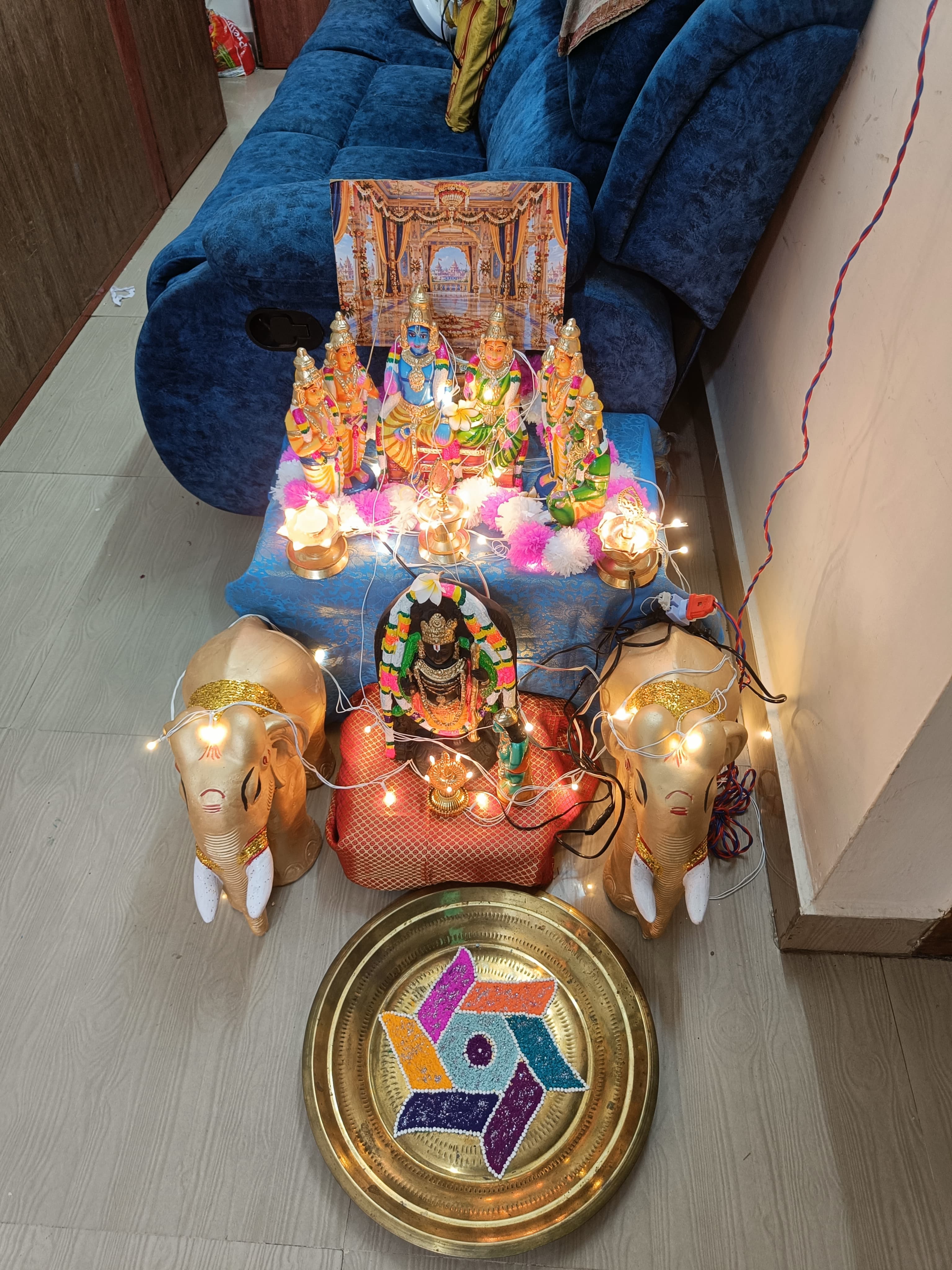 Harini Vignesh and family Golu இல்லத்துக் கொலு, West Mambalam Chennai - படம் 17