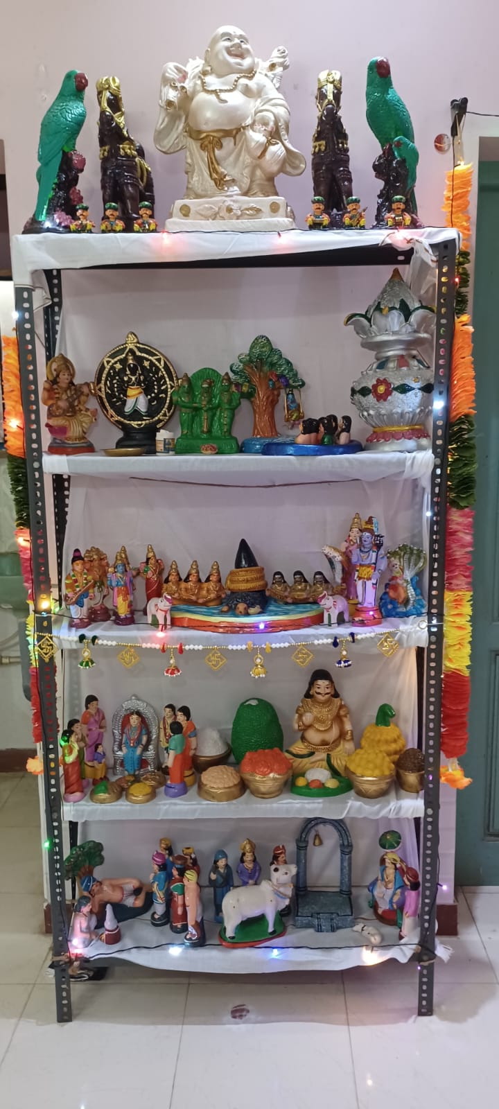 ராஜேஸ்வரி நாகராஜன், ஆஃபீசர்ஸ் டவுன் மீனாம்பாள்புரம் மதுரை 625002 இல்லத்துக் கொலு, மதுரை - படம் 8