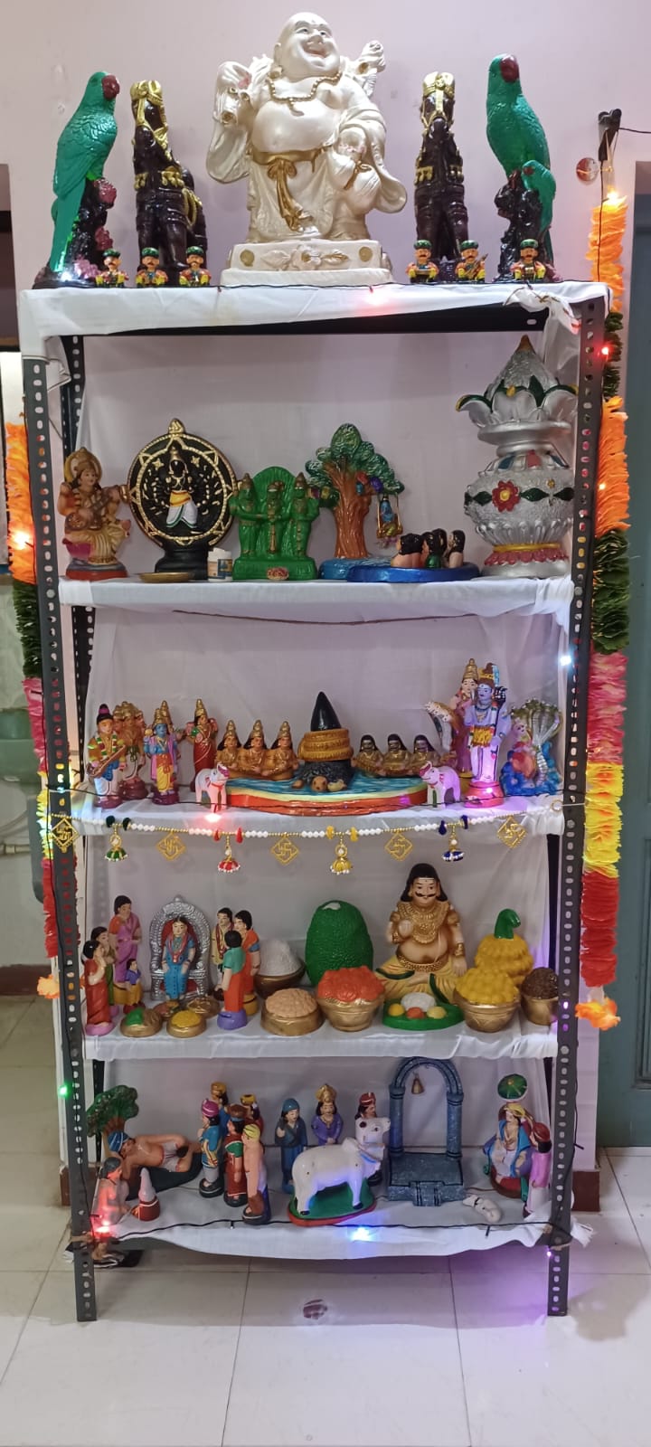 ராஜேஸ்வரி நாகராஜன், ஆஃபீசர்ஸ் டவுன் மீனாம்பாள்புரம் மதுரை 625002 இல்லத்துக் கொலு, மதுரை - படம் 9