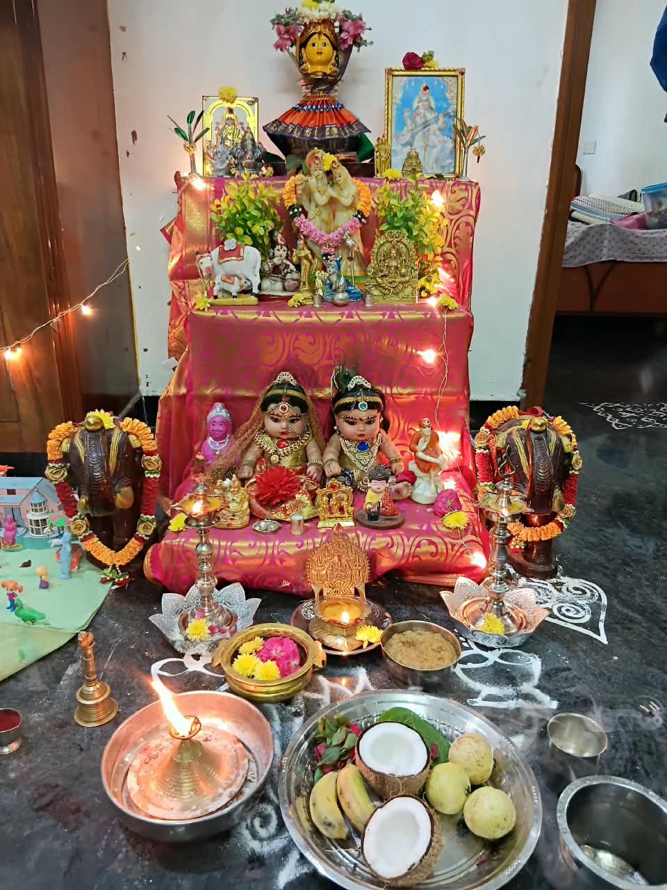 Shalini Moorthy கொலு, Madurai