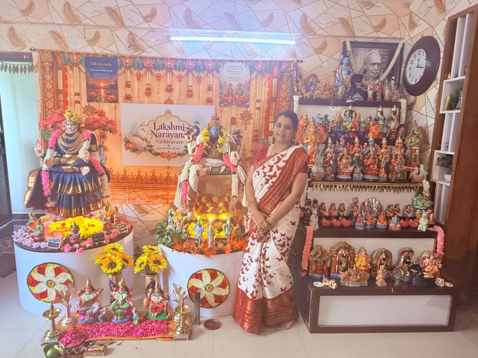 Janani Vignesh கொலு, Chennai