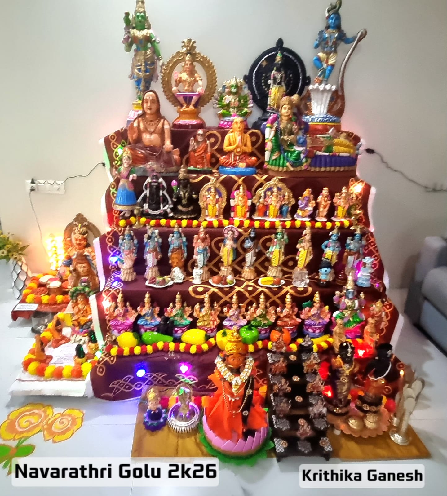 Krithika Ganesh கொலு, Chennai