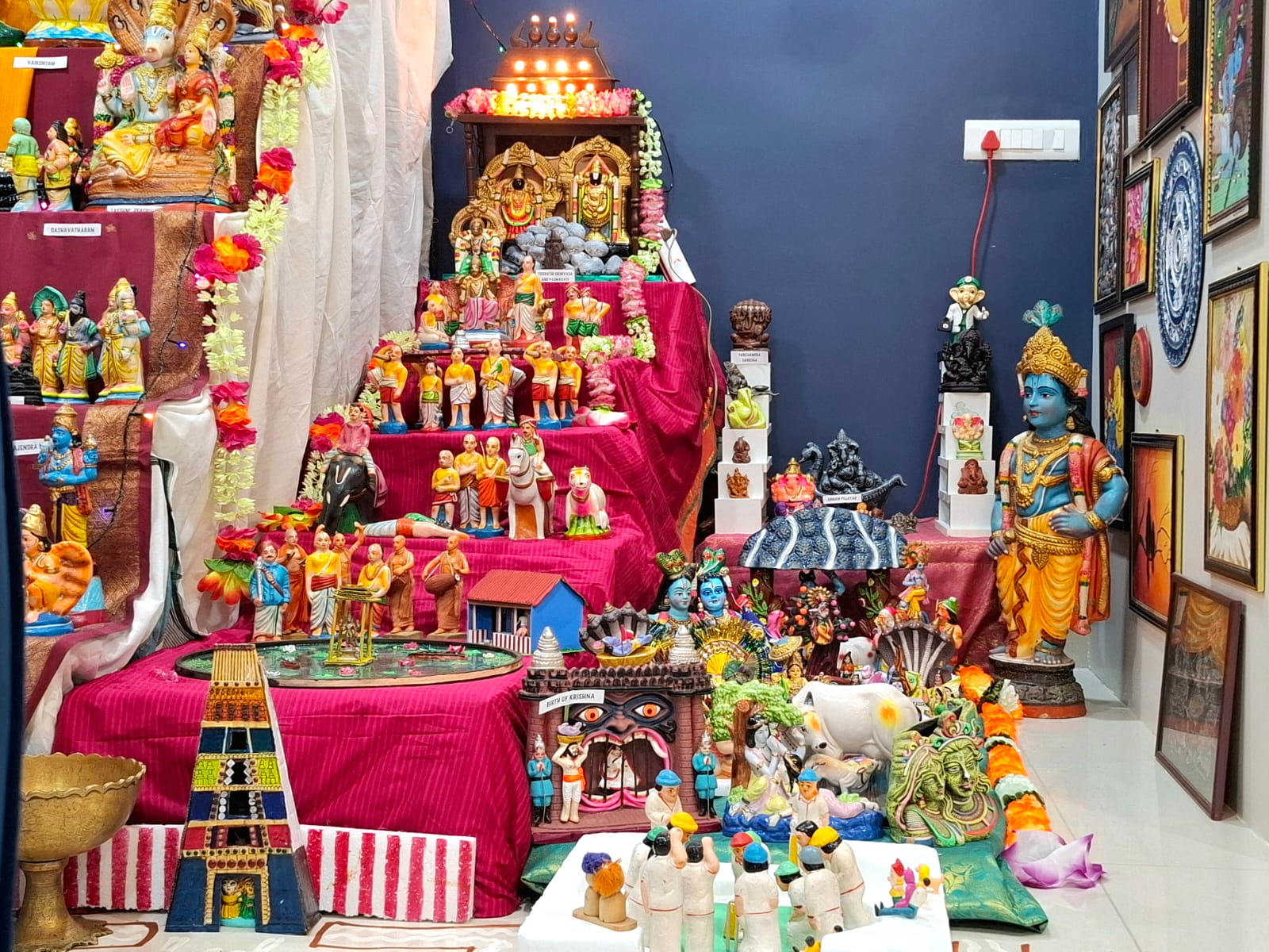 Ramya Krishnan கொலு, Chennai,Karapakkam