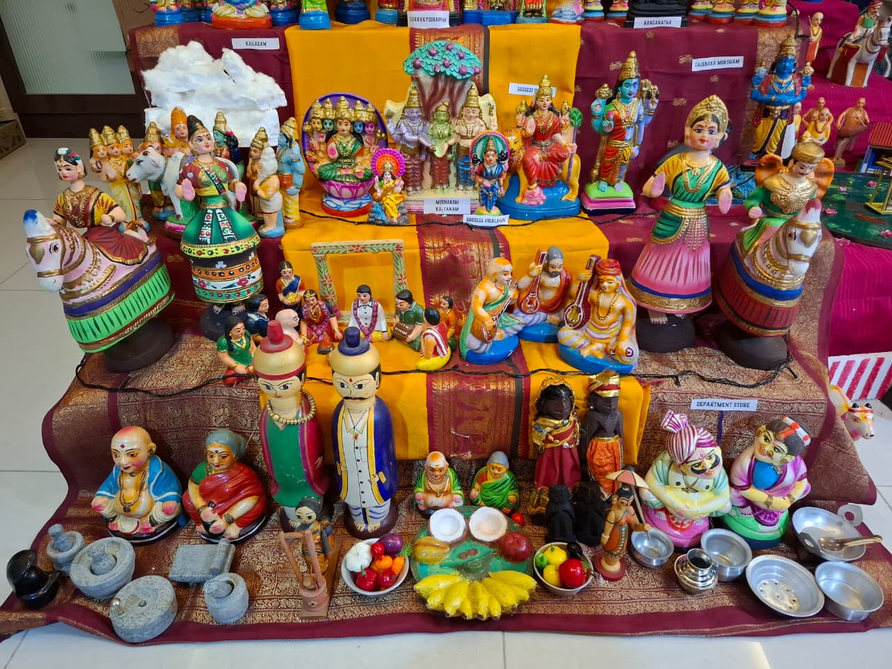 Ramya Krishnan இல்லத்துக் கொலு, Chennai,Karapakkam - படம் 3