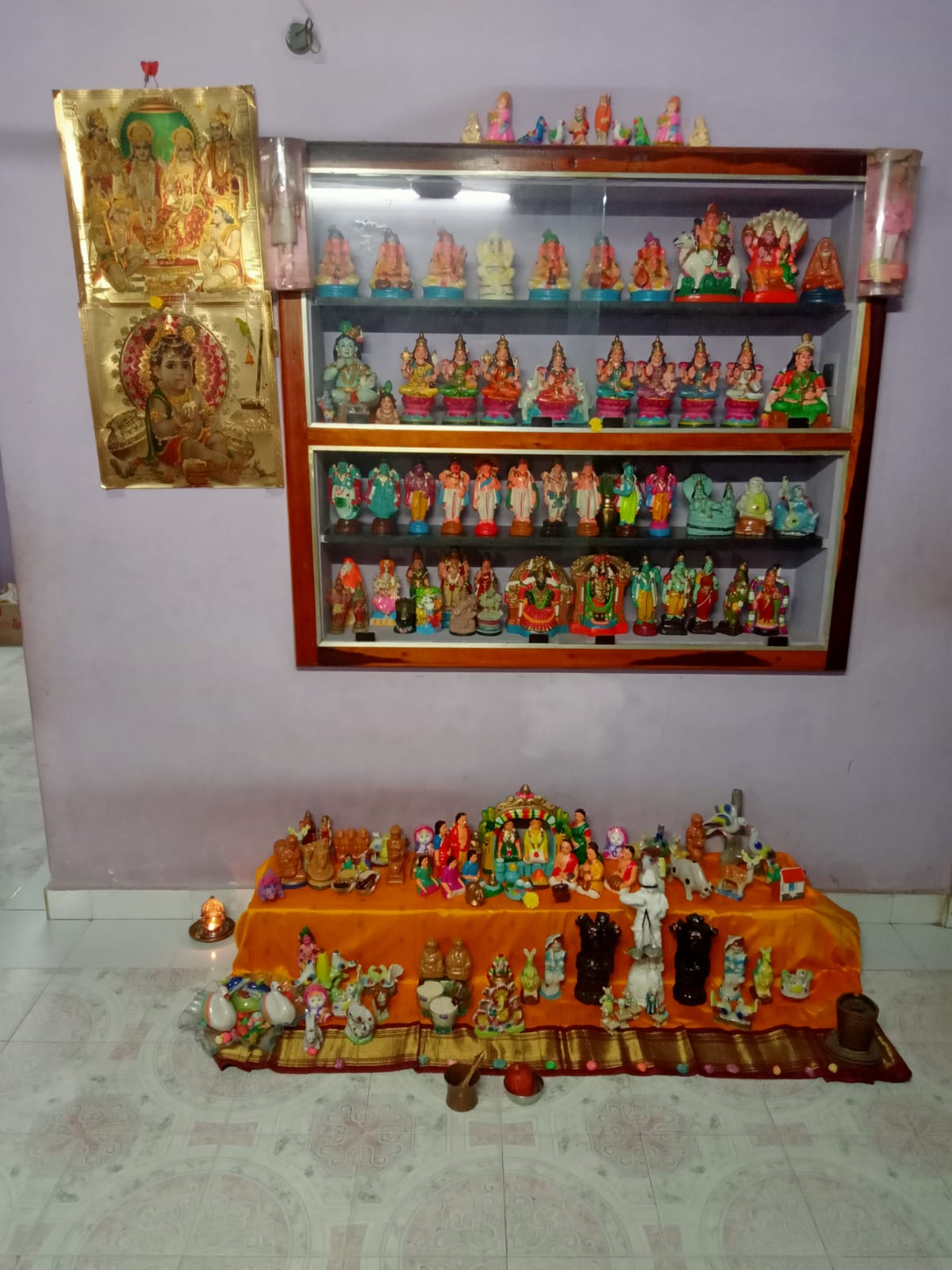 M... Lakshmi... கொலு, Trichy...srirangam