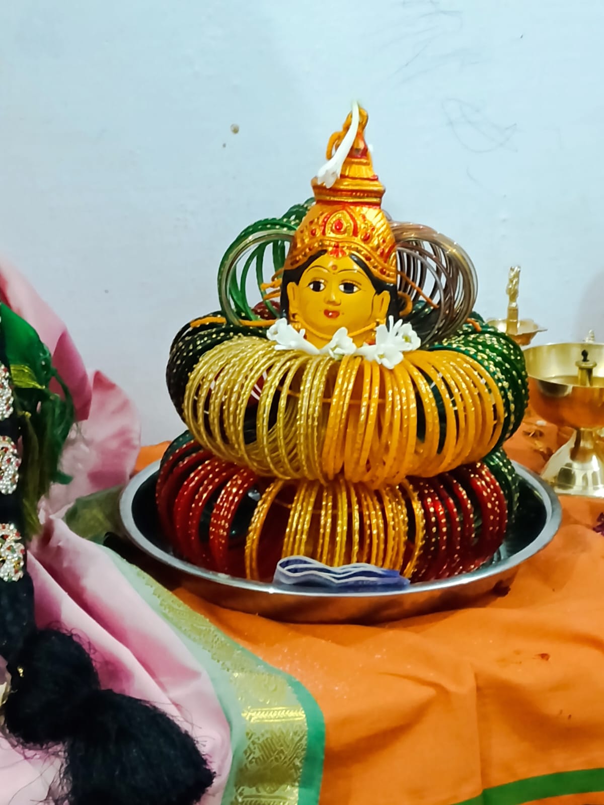 கொலு வைப்பவரின் பெயர்
Name RathnaGanesh
No 9 karaaiveedu, jubliee 3rd Street, ilanji
Ph 7010504281
Name Ganesan இல்லத்துக் கொலு, Tenkasi - படம் 3