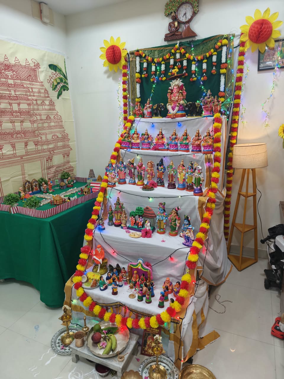 Cheruvu Bala Soujanya கொலு, Chennai