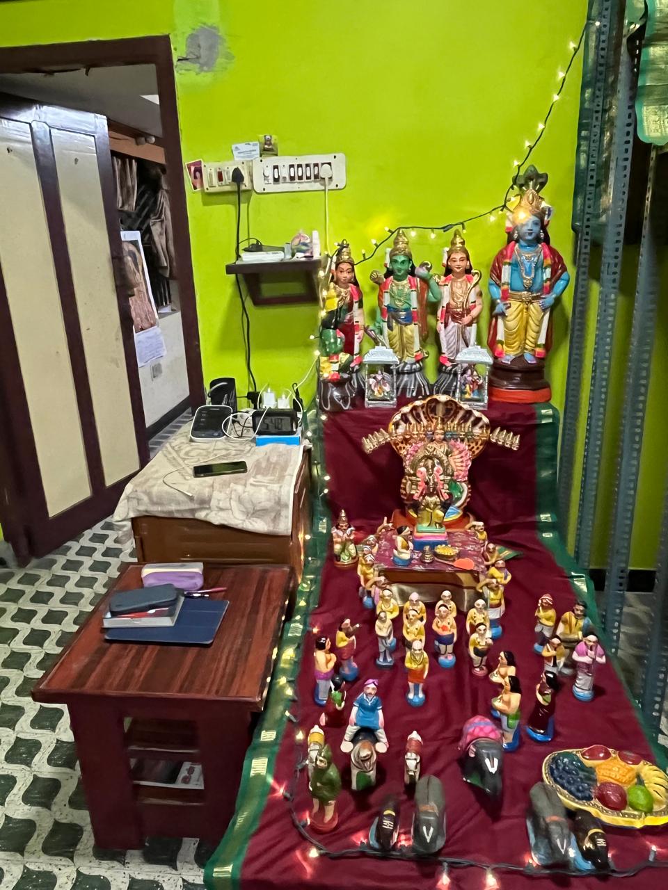 P K THANGAM Seshadri இல்லத்துக் கொலு, Previously Kancheepuram - படம் 4