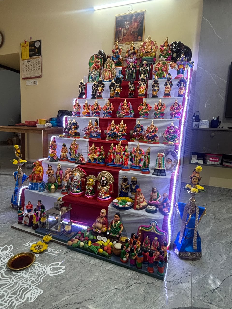 Vithya Rajagopal Saligramam இல்லத்துக் கொலு, Chennai - படம் 3