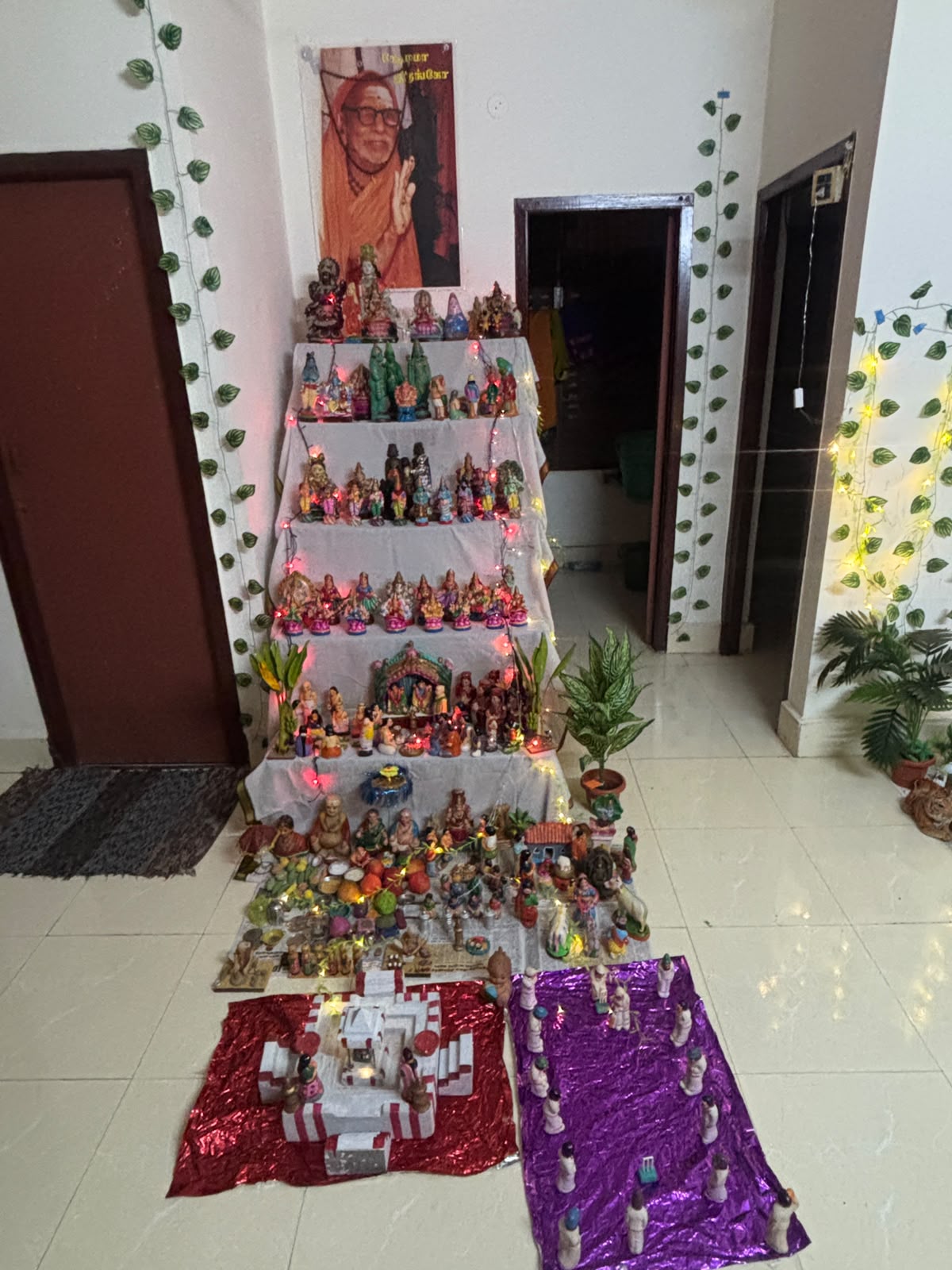 Vithya Rajagopal Saligramam இல்லத்துக் கொலு, Chennai - படம் 6