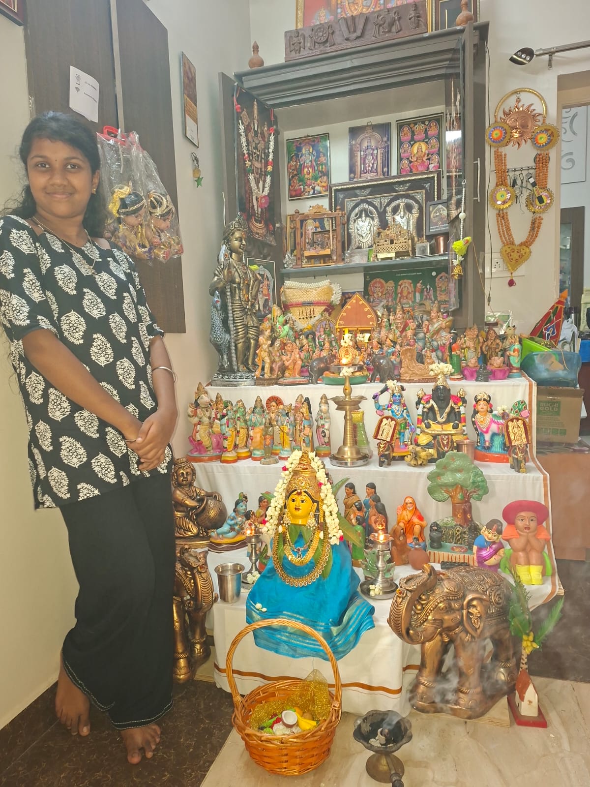 Pradeepa Kumareshbabu கொலு, Madurai