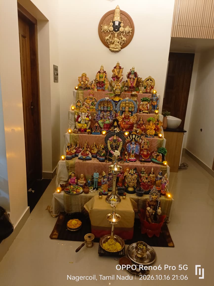 கண்ணன்
ஆராஞ்சனா பவன்
மீனாட்சி கார்டன்
நாகர்கோயில் இல்லத்துக் கொலு, கன்னியாகுமரி - படம் 5