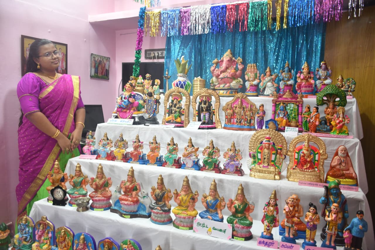 மரகதம் சிவா இல்லம் திருநெல்வேலிதியாகராஜ நகர் இல்லத்துக் கொலு, Tirunelveli - படம் 18