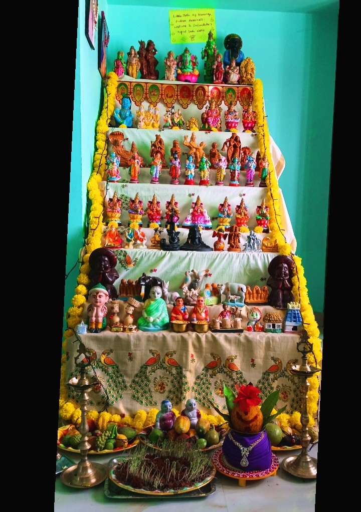 vidhu Kuttyma 😍😍😍 கொலு, Chennai