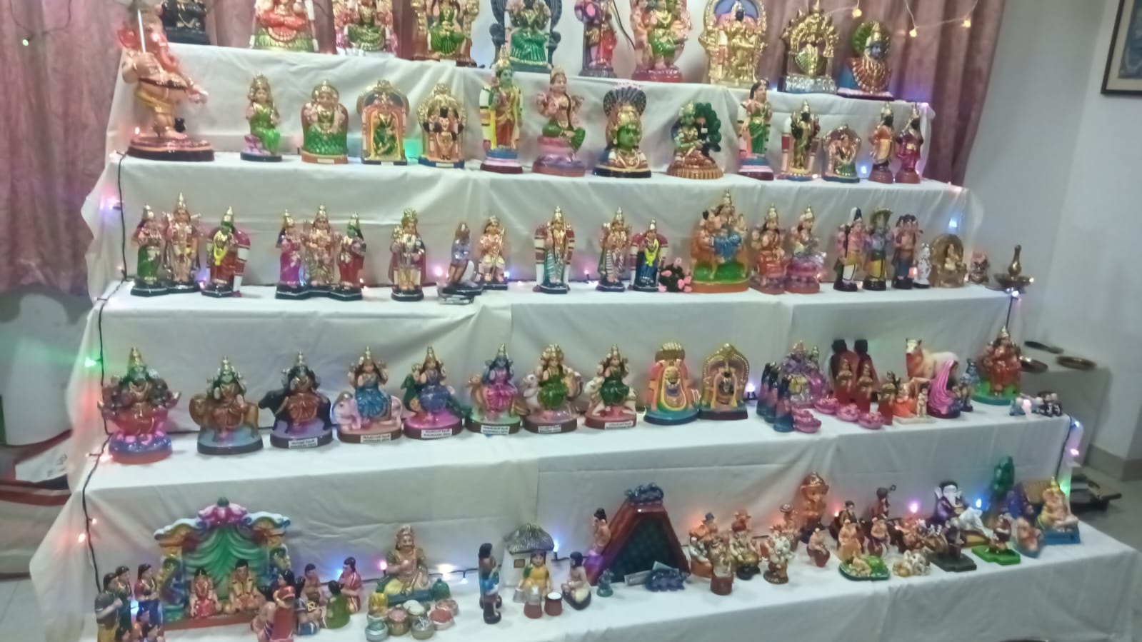 Mrs Bala Rajagopal கொலு, kancheepuram