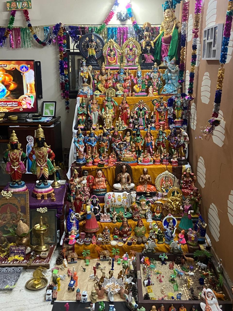 சீதாலக்ஷ்மி  (ஸ்ரீநிவாஸ் ) கொலு, சென்னை