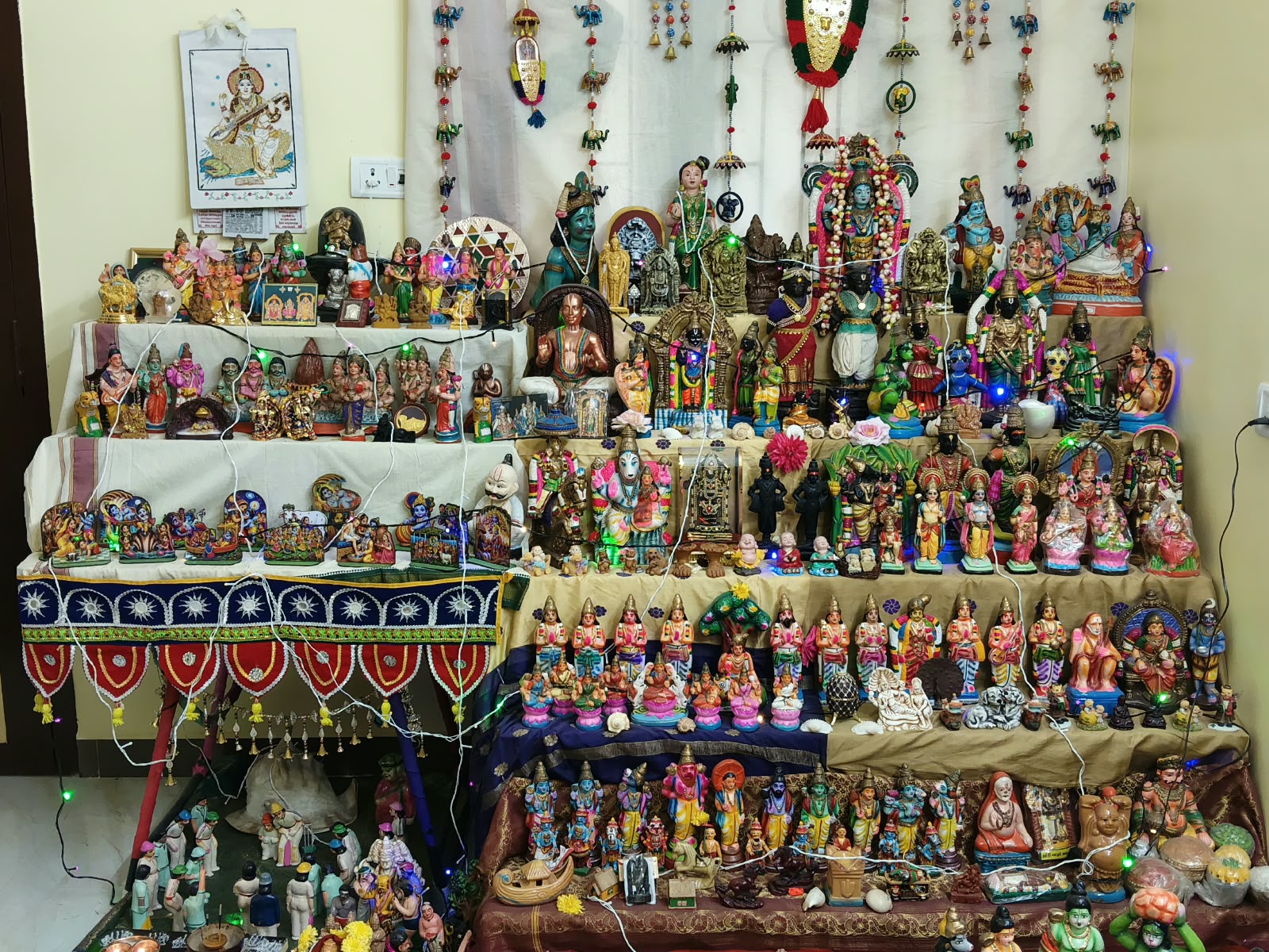 Radha Ramanujam கொலு, Chennai