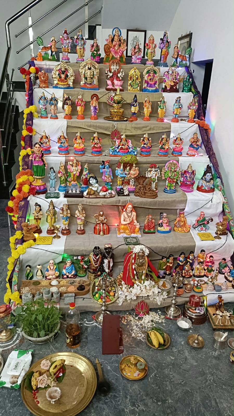 சரஸ்வதி ஷண்முகசுந்தரம், ஸ்ரீ லக்ஷனா நிவாஸ், அவிநாசி கொலு, திருப்பூர்