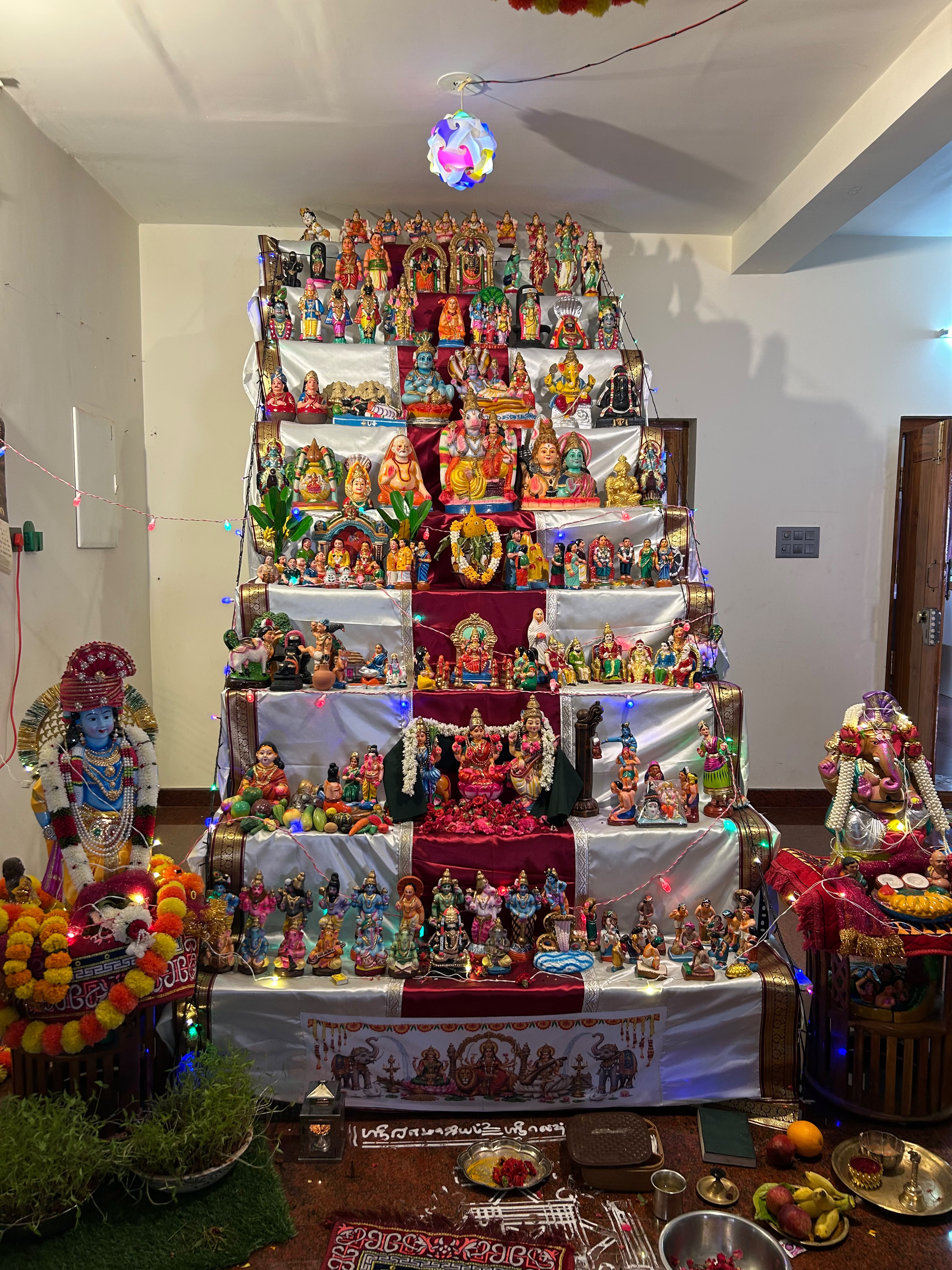 Akshayaasaaikumar கொலு, Tanjore