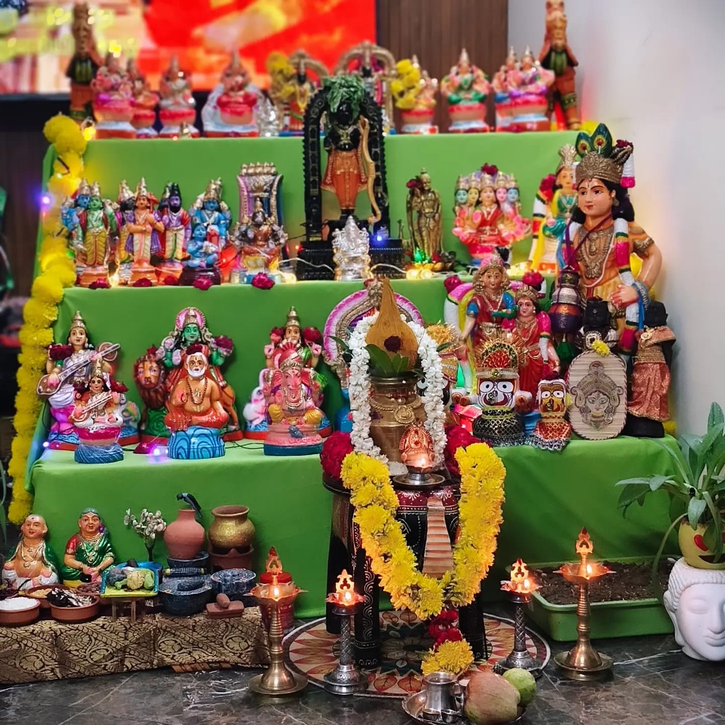 Jayasri Kannan கொலு, Chennai