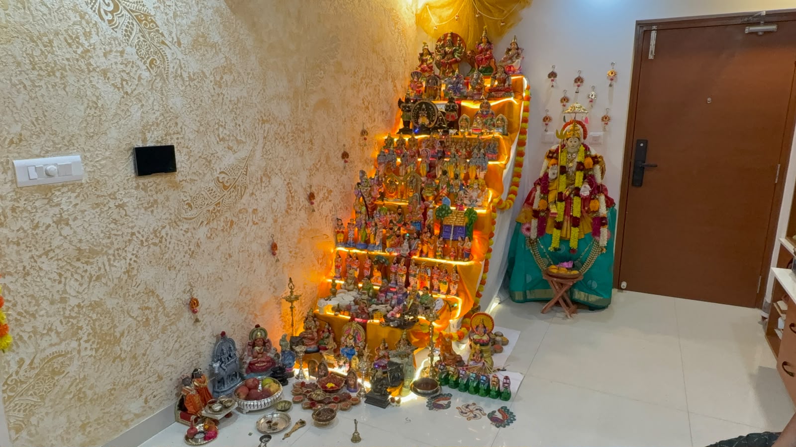 Pushpalatha கொலு, Chennai