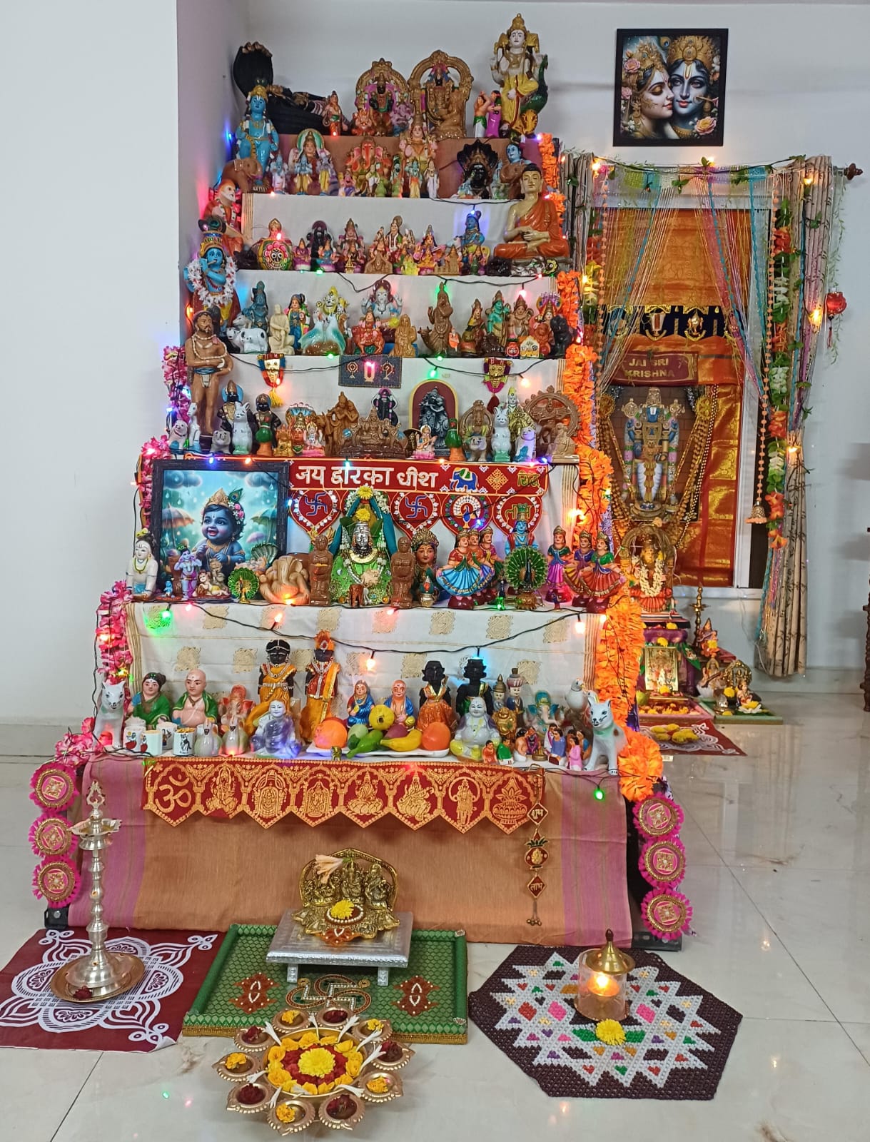 Jaya Krishnan கொலு, Chennai