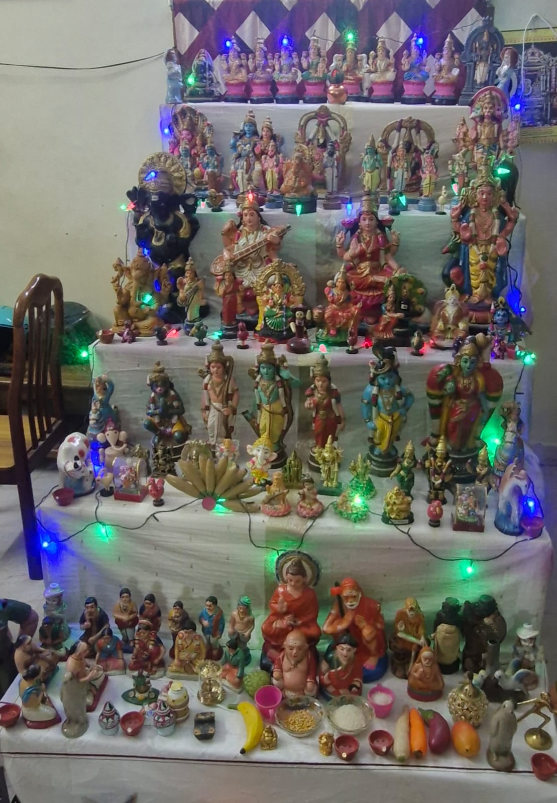 Pushpa latha கொலு, Chengalpattu