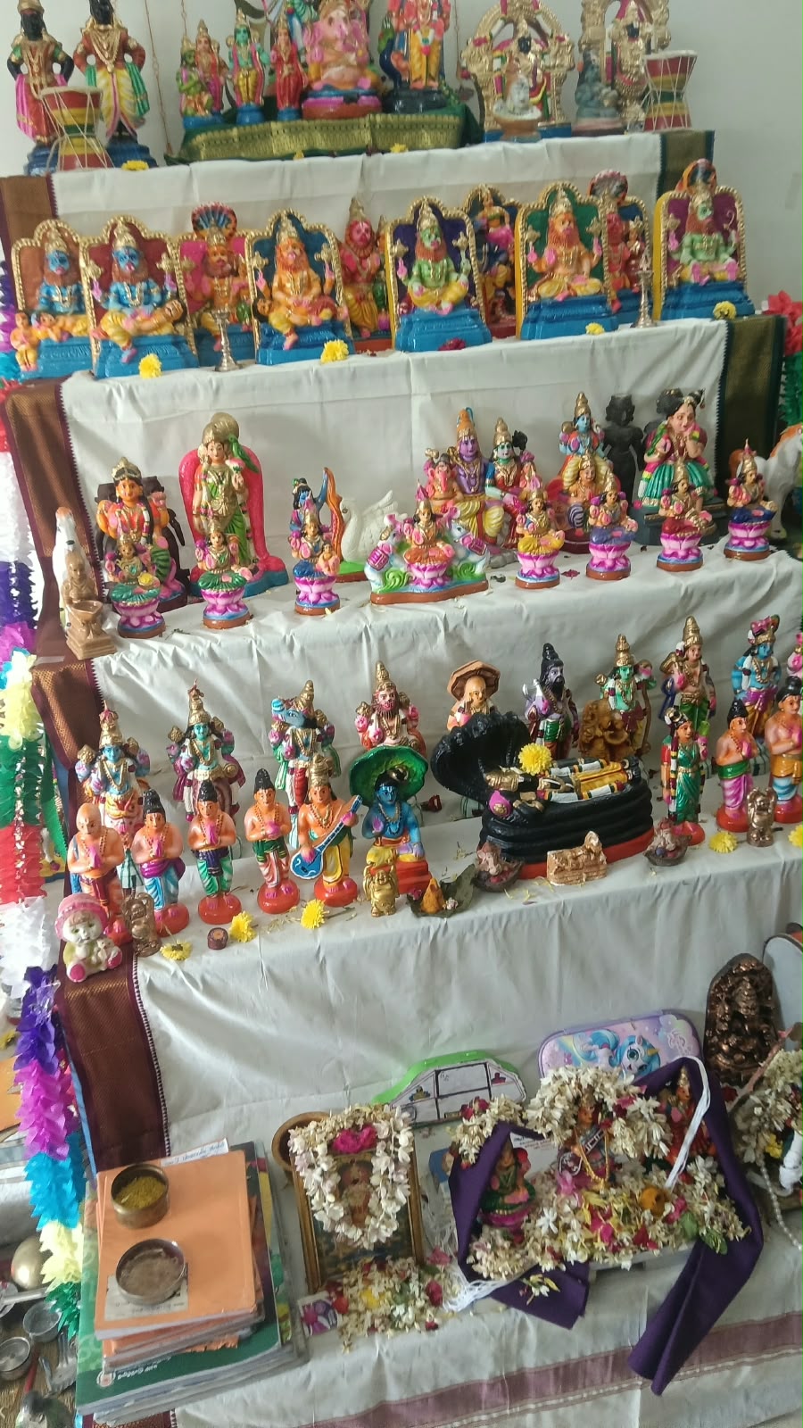 K. RADHALAKSHMI 
VENGADAMANGALAM கொலு, Chengalpattu