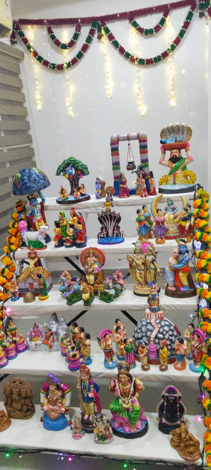 Radha Shankar கொலு, Chennai