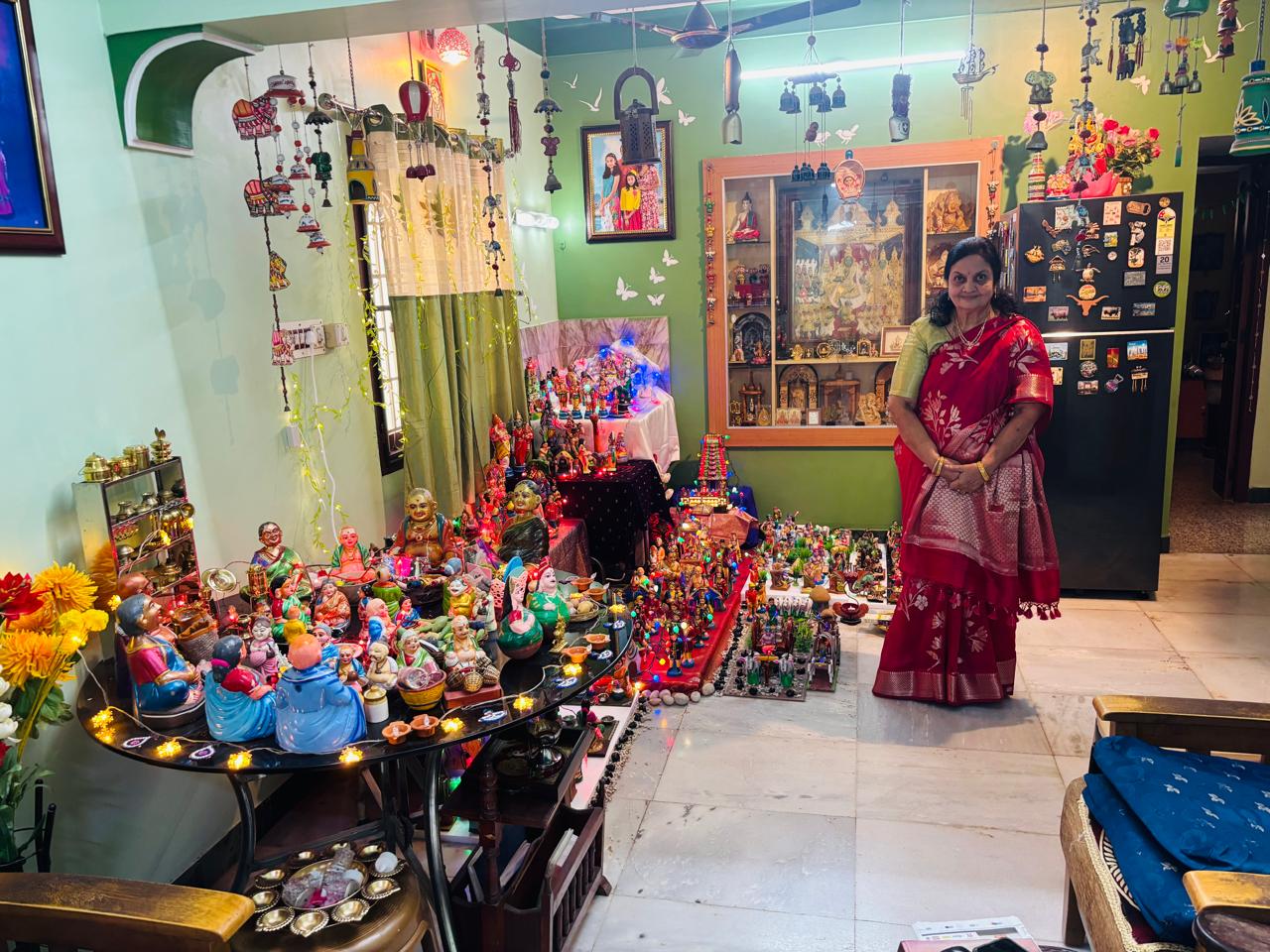 Lalitha Airtel இல்லத்துக் கொலு, Coimbatore - படம் 3