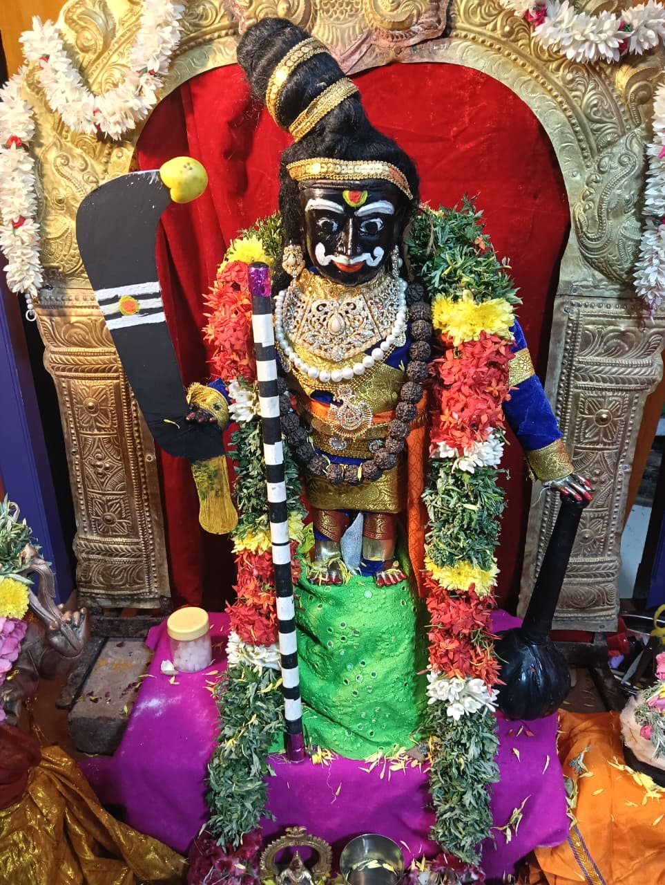RM.தியாகராஜன்
கற்பகவிநாயகர் கலாசாலை இல்லத்துக் கொலு, சிவகங்கை - படம் 6