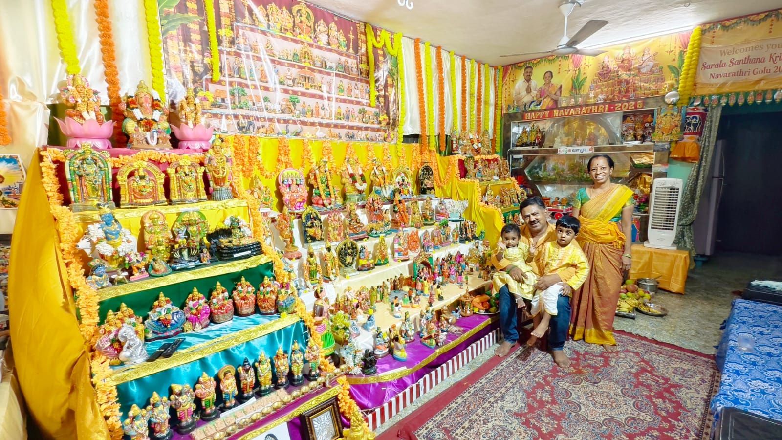 Sarala santhanakrishnan கொலு, Chennai