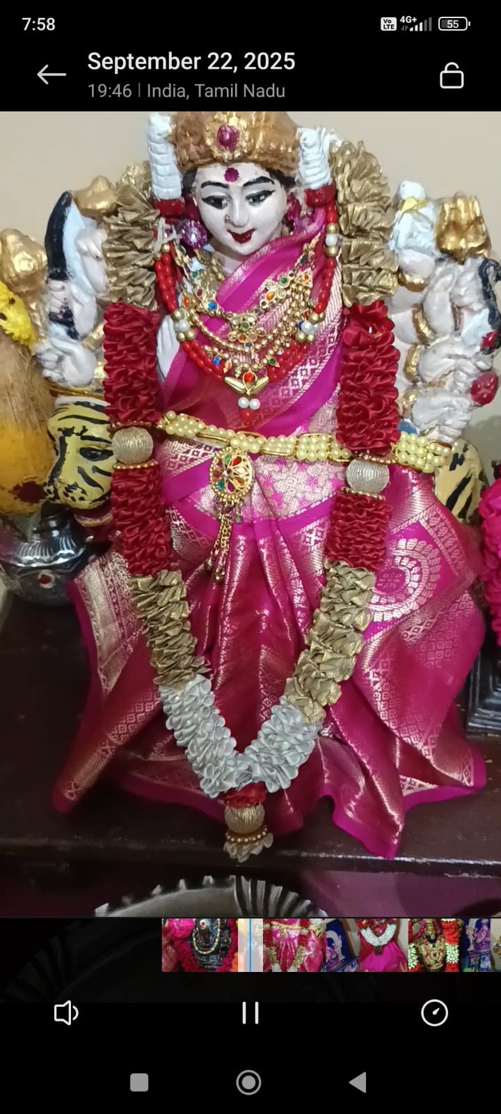 Poongodi Rajasekaran கொலு, சென்னை