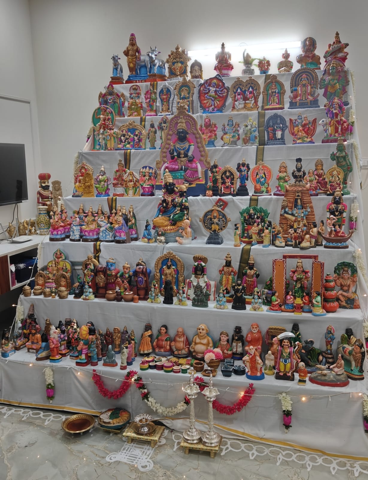 Aishwarya Natarajan இல்லத்துக் கொலு, Chennai - படம் 6