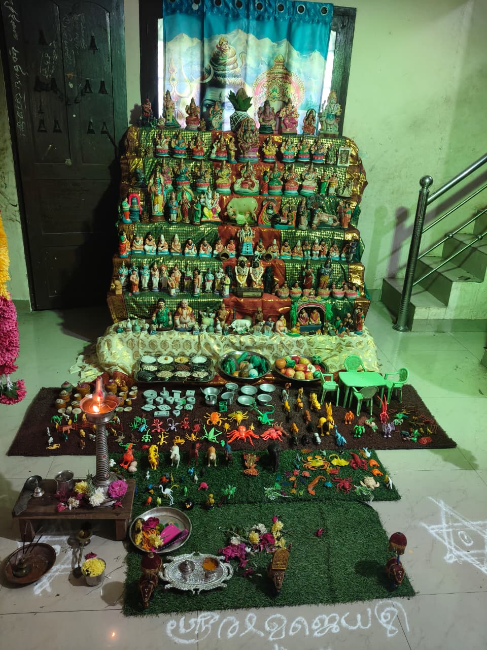 RG Vighneswary கொலு, Kanyakumari
