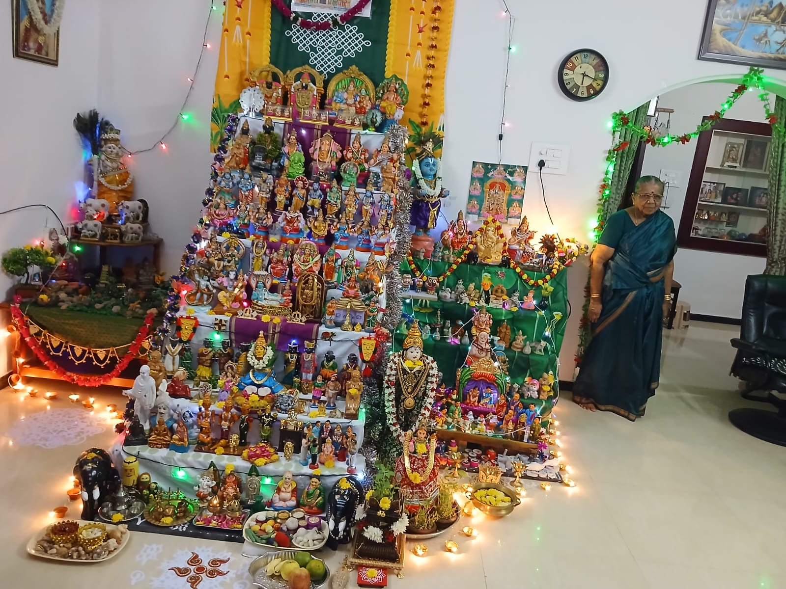 C v kalyani கொலு, Coimbatore