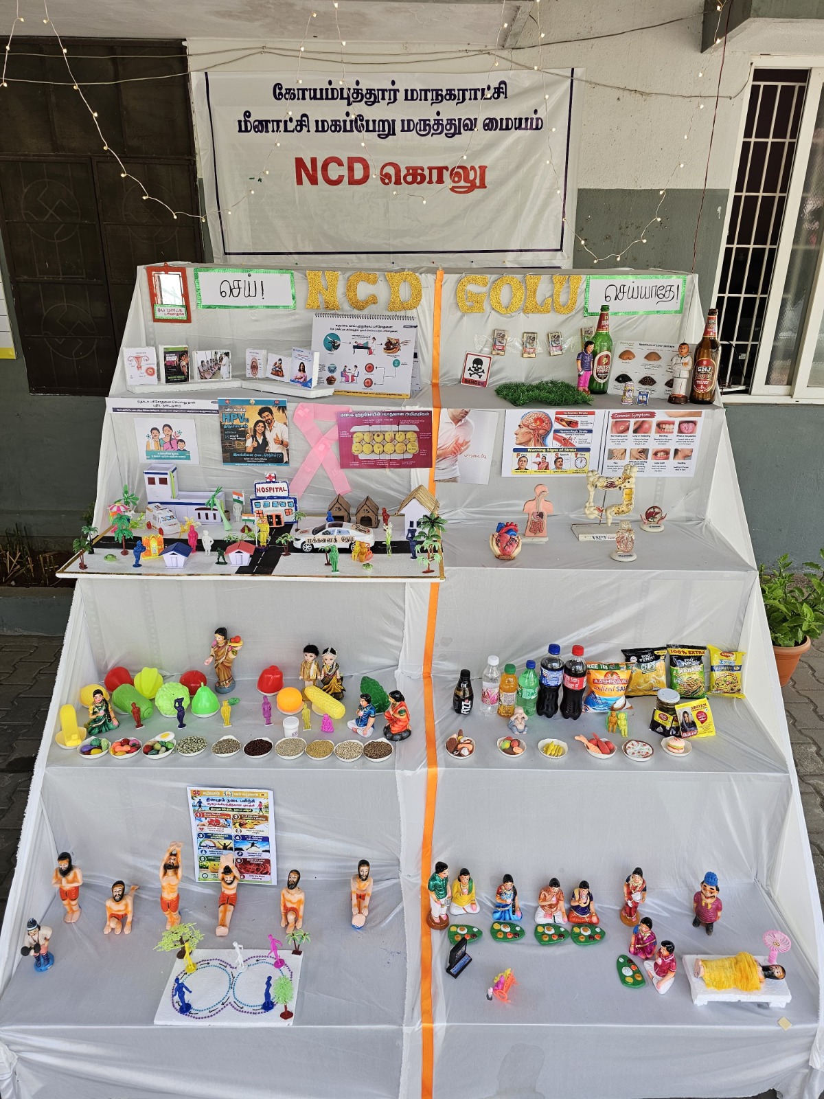 City Health officer
Public Health section
Coimbatore corporation இல்லத்துக் கொலு, Coimbatore - படம் 3