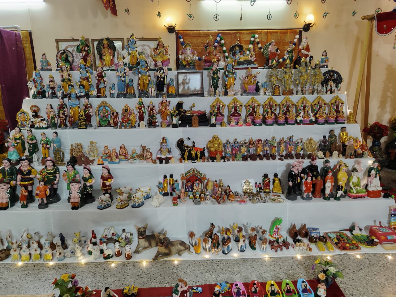 Radha கொலு, Coimbatore